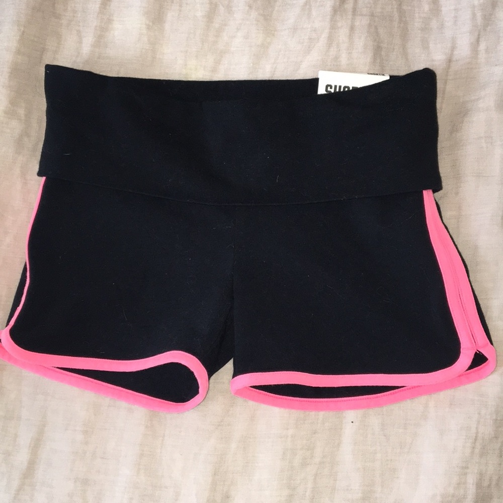 VICTORIA’S SECRET PINK Black Shorties